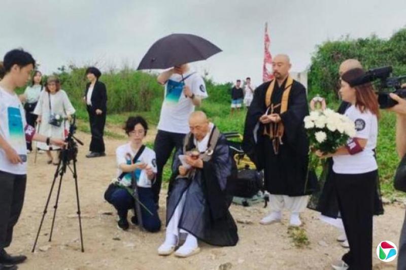 台湾举行日军慰灵祭 日本厚生相首次发悼词