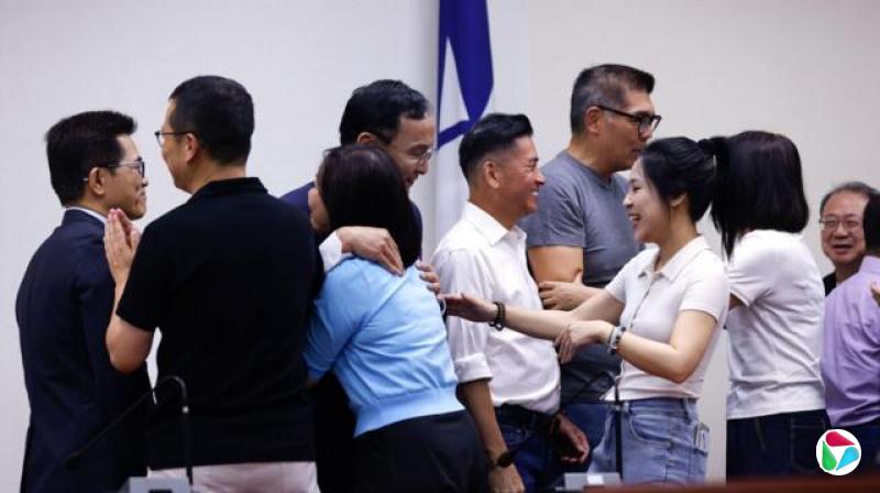 726大罢免首轮投票,全部24名国民党立委保留席位