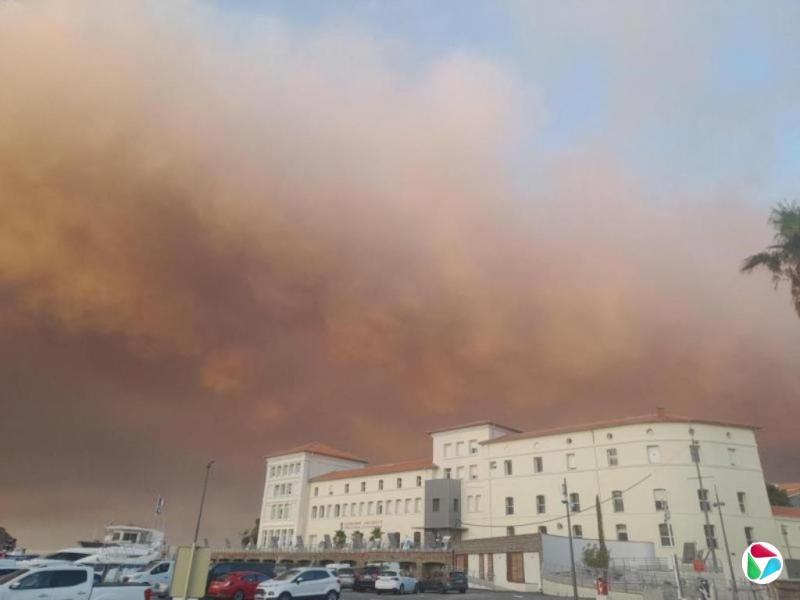 法国南部林火蔓延 过火面积达4500公顷