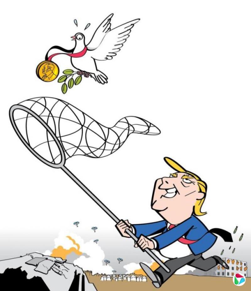 国际特稿:自诩和平缔造者 特朗普诺奖梦真有谱?