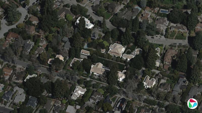 扎克伯格在帕洛阿尔托的房产。