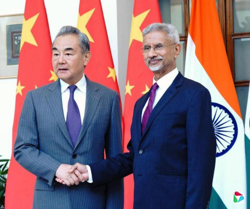 印度外长见王毅:印中边境和平 两国关系才能迎积极势头