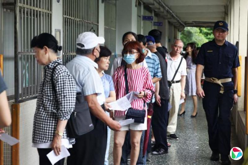 台湾投票所