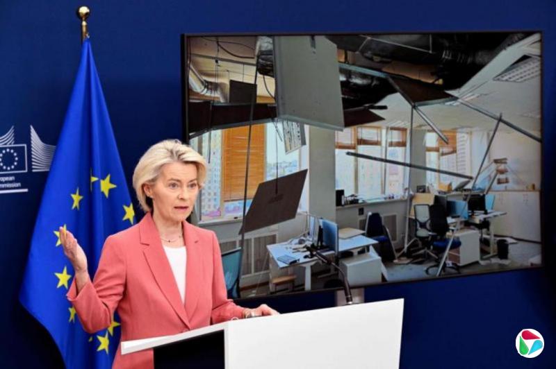 俄空袭破坏欧盟驻基辅总部 欧洲领导人震怒