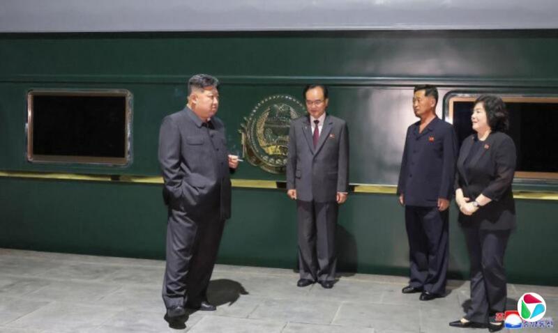 下午察:金正恩开往北京的防弹专列