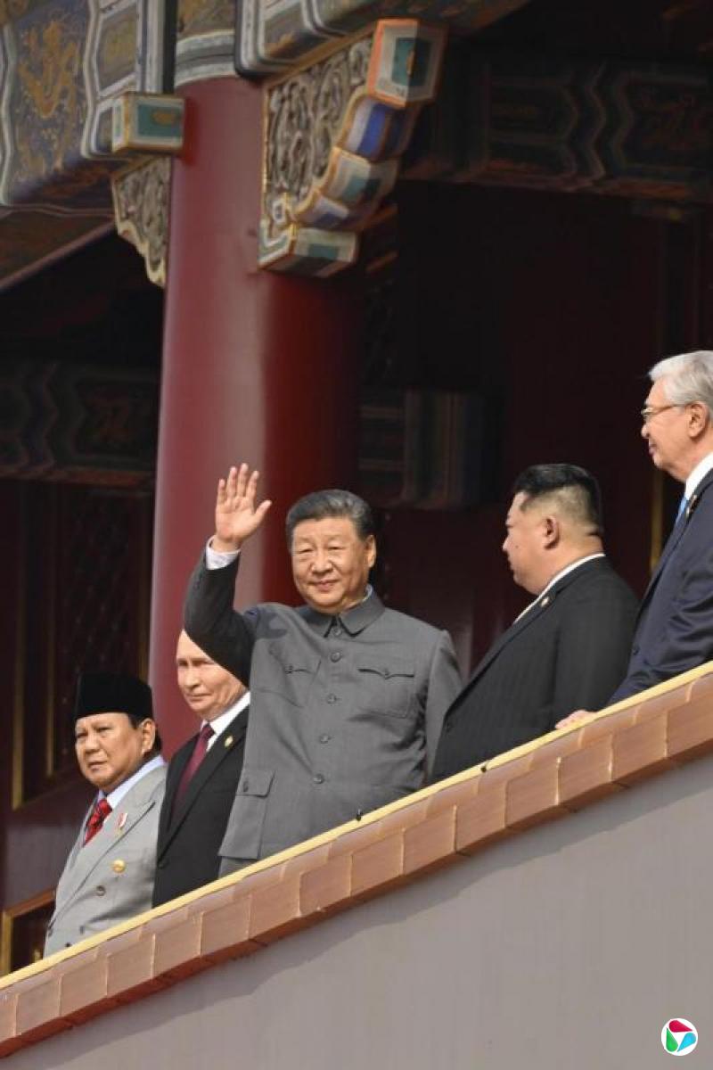 赶在阅兵前赴京出席 印尼总统普拉博沃入列嘉宾“核心圈”