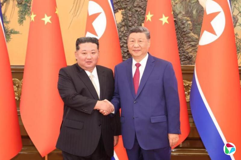 习近平见金正恩:中朝要在国际和地区事务中加强战略协作