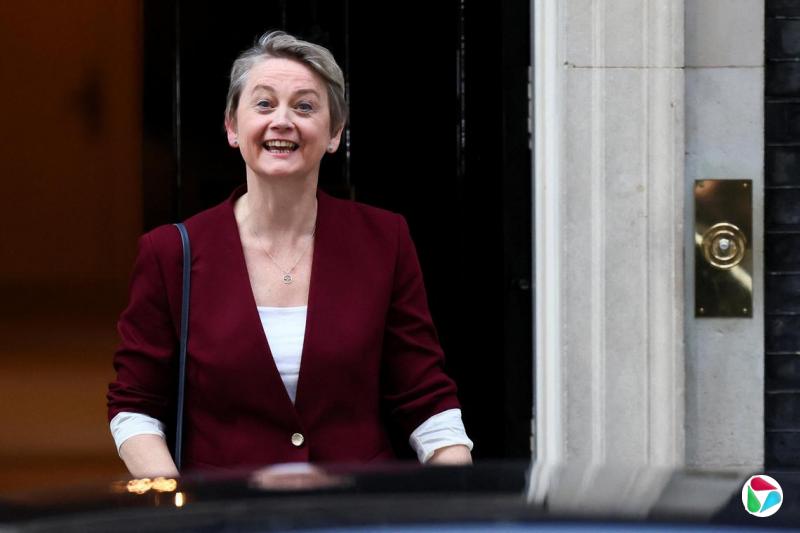 英国原内政部长库珀接替拉米出任外交部长。(路透社)