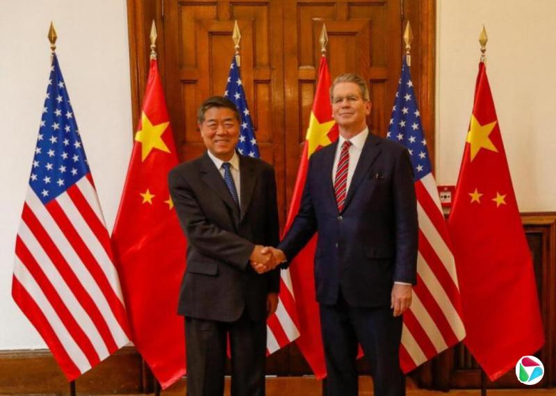 中美马德里首场磋商结束 今天继续谈判