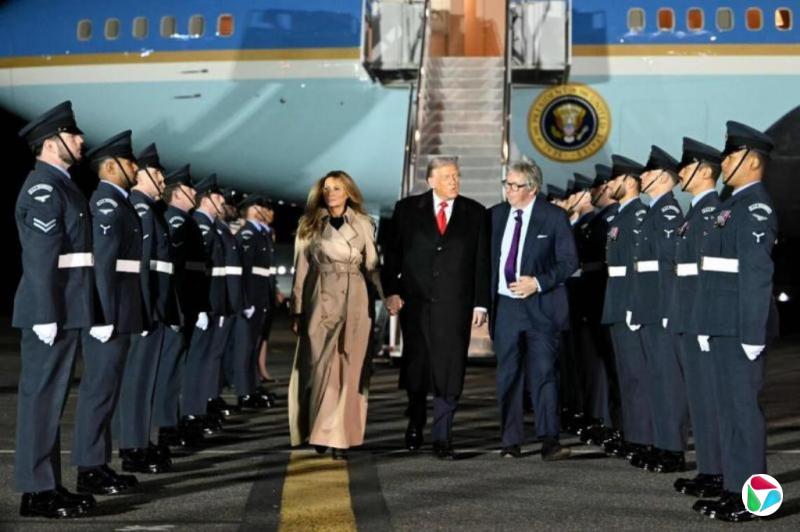 英国铺红地毯迎接特朗普到访 两国达成数百亿元投资协议