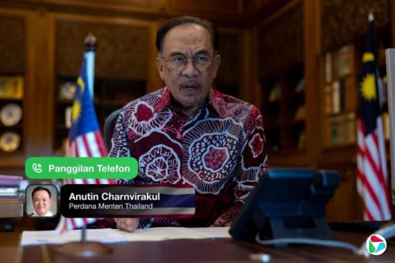 安华与泰相通电话 泰柬边境问题应谈判桌解决