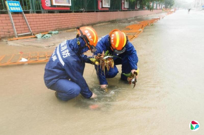 台风“米娜”携狂风暴雨在广东汕尾沿海登陆
