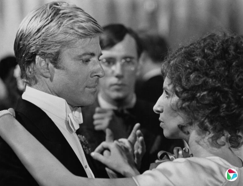 雷德福与芭芭拉·史翠珊在《往日情怀》中。