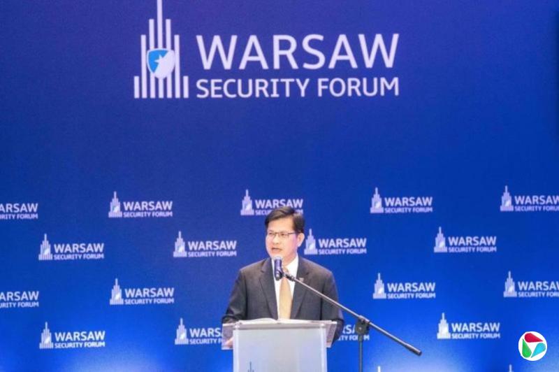 台外长波兰公开演讲呼台欧合作阻威权扩张