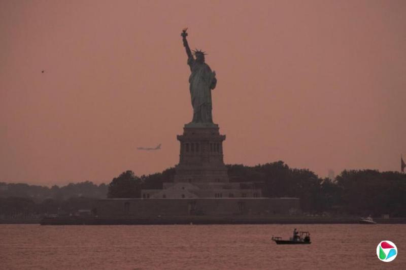 美联邦政府停摆 纽约自由女神像火炬或熄灭