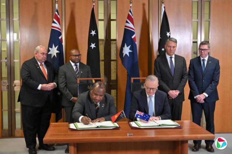 澳洲与巴新签防御条约 制衡中国影响力
