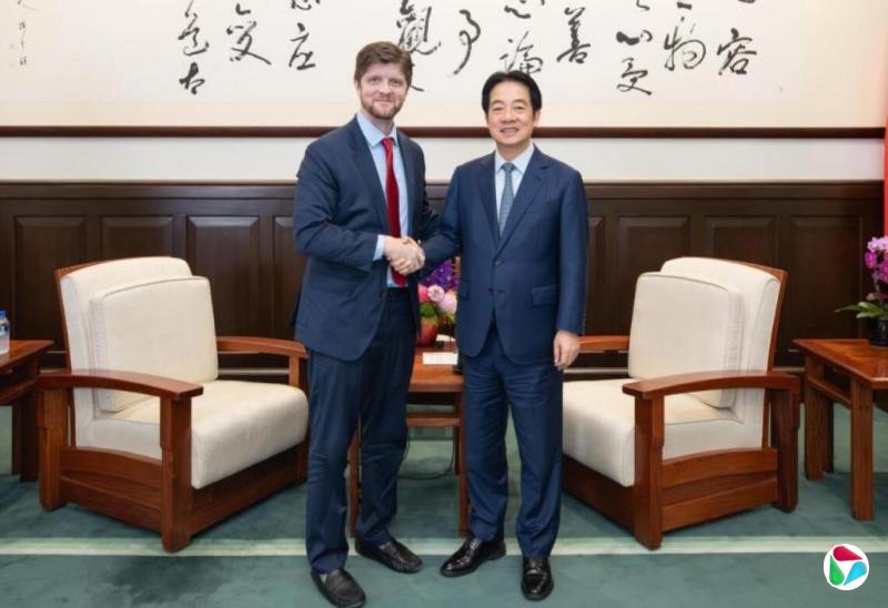 双十前夕受访 赖清德喊话特朗普护台海和平