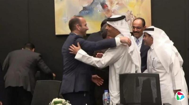 在埃及的谈判团