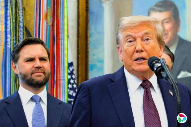 特朗普称美国希望帮助中国 万斯吁北京“选择理性道路”