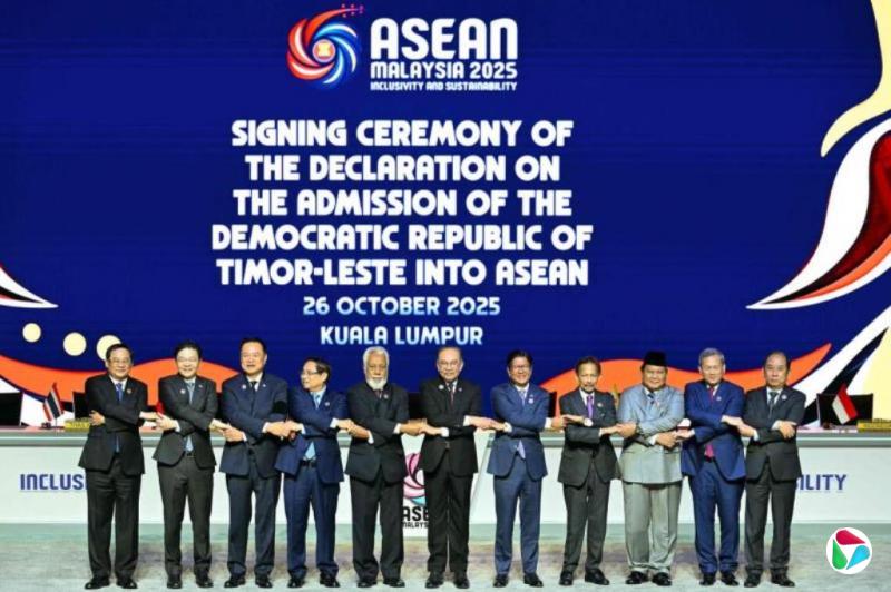 亚细安成员国签署宣言 东帝汶正式加入