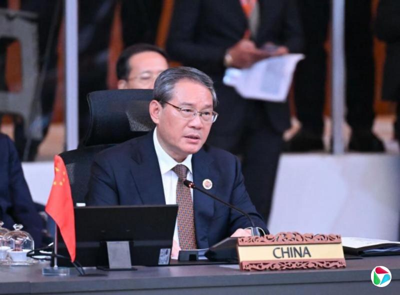 李强吁亚细安同中国妥善处理分歧 坚实战略互信