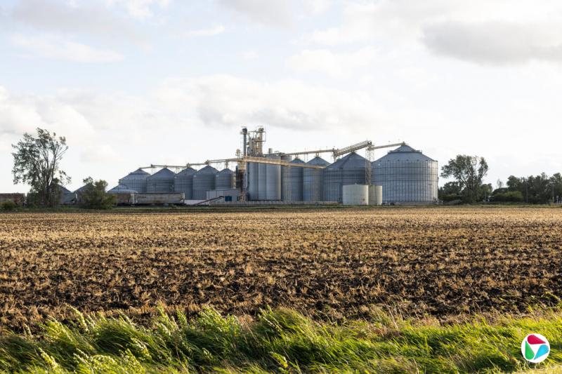 今年,在美国北达科他州罗杰斯的粮仓。特朗普希望习近平能恢复采购美国大豆。