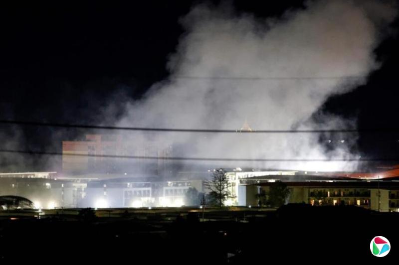 缅军加强打击电诈园区 出动炸药摧毁KK园区建筑物