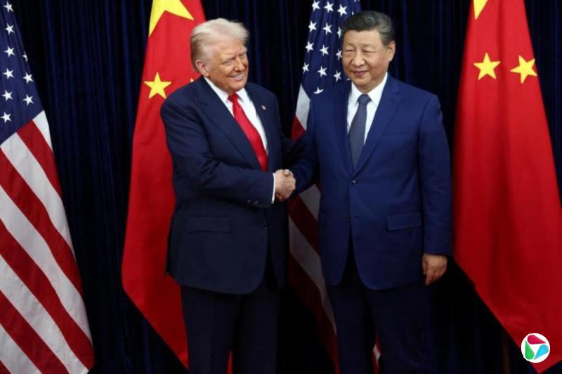 习近平特朗普会晤开始