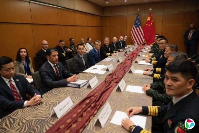 吉隆坡首会董军 赫格塞斯:美国坚定捍卫地区利益