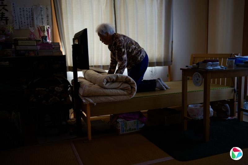 小野开始新的一天。