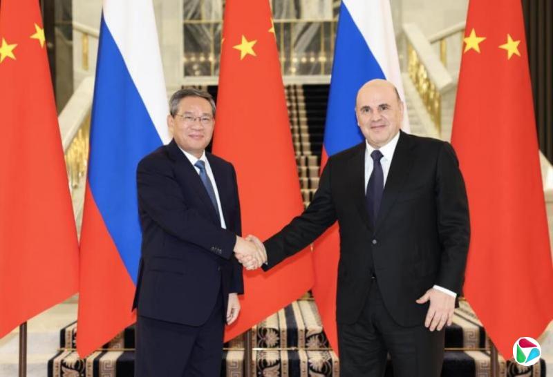 李强会见俄总理:愿深化投资能源农业等领域合作