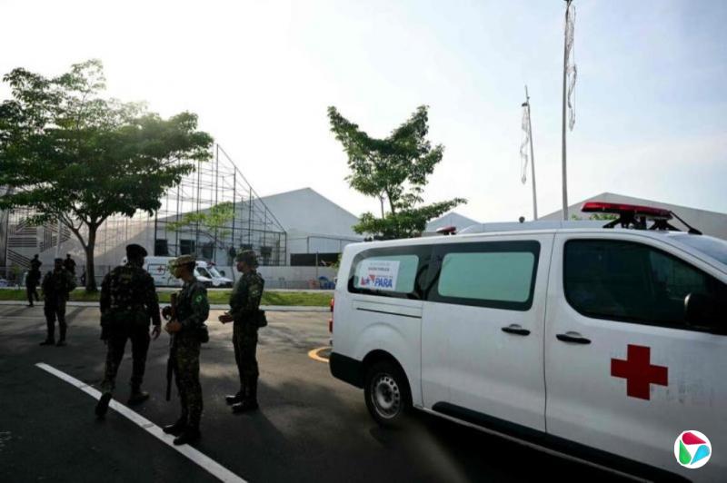 气候大会现场早前失火 蓝区现已重开