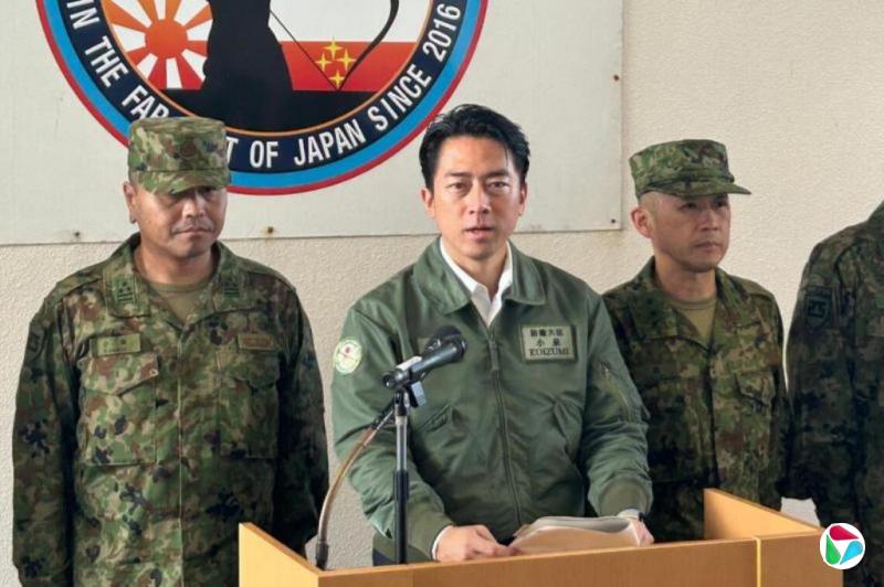 视察临近台湾的与那国岛军事基地 日防长:岛上导弹部署计划正“稳步推进”