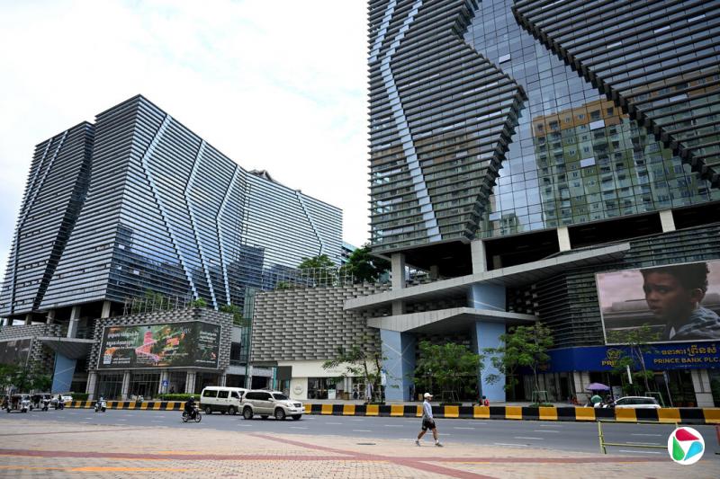 本月,柬埔寨金边王子国际广场。美国司法部已申请查抄王子控股集团创始人兼董事长陈志持有的价值150亿美元的比特币。