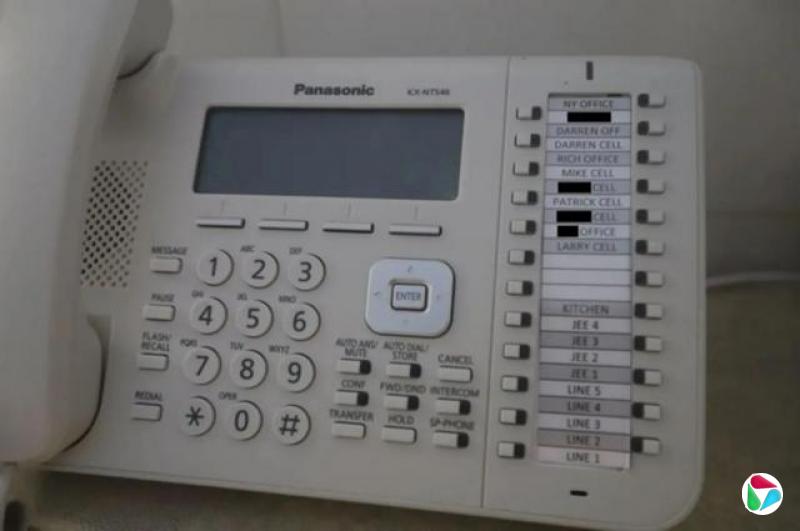 其中一张图片显示了一部电话,快速拨号按钮上写著名字。