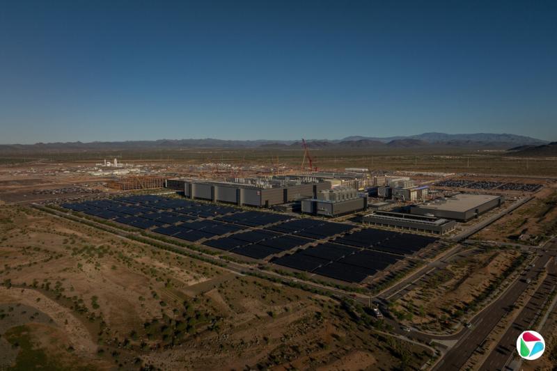 台积电位于亚利桑那州菲尼克斯的工厂。