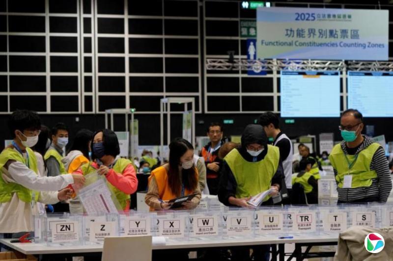 港立法会选举投票率历届次低 北京批反中乱港分子煽惑选民不投票