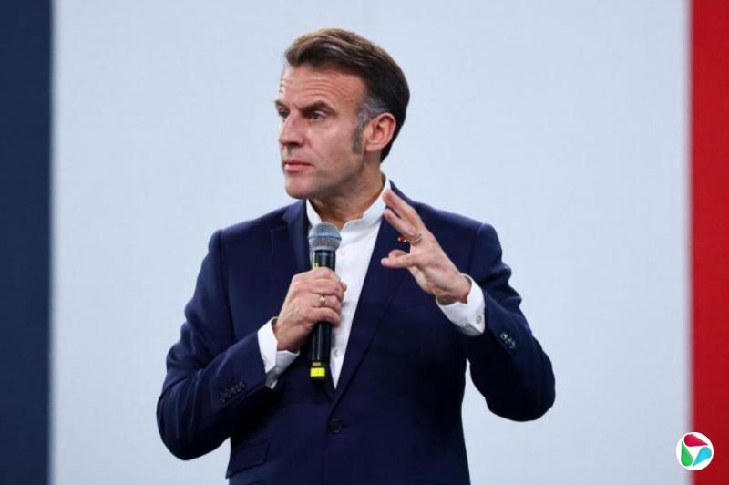 马克龙警告欧盟或对中国征收关税